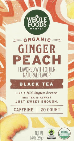 Organic Ginger Peach Black Tea