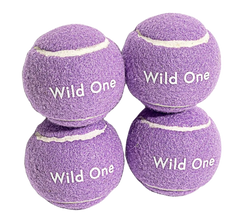 Tennis Balls Set of 4 - Small, Lilac