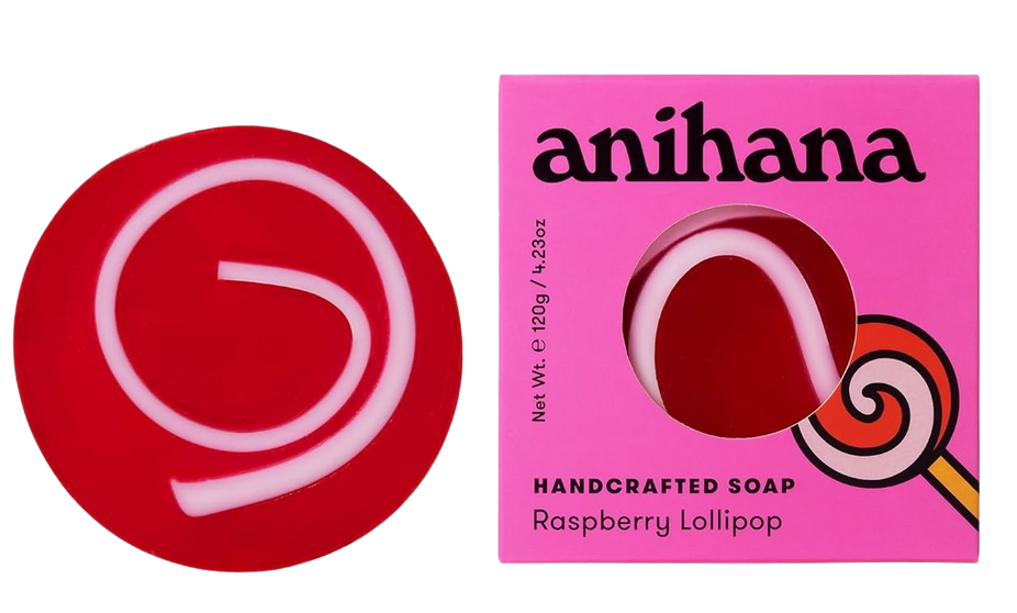 Raspberry Lollipop Handcrafted Soap