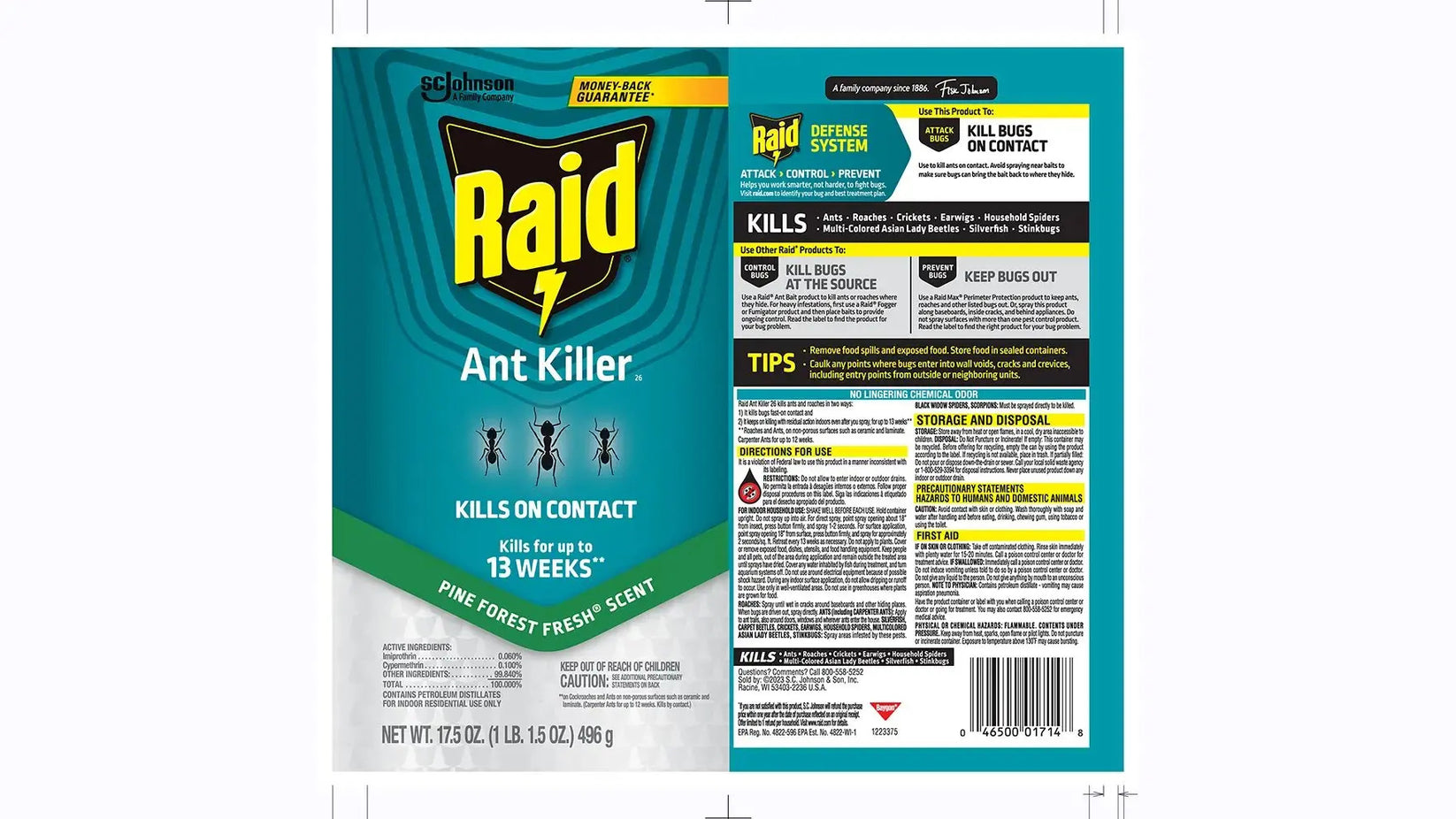 Pine Forest Fresh Scent Ant Killer Insecticide