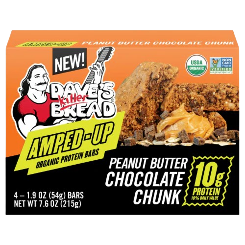 Organic Peanut Butter Chocolate Protein Bar (4 CT)
