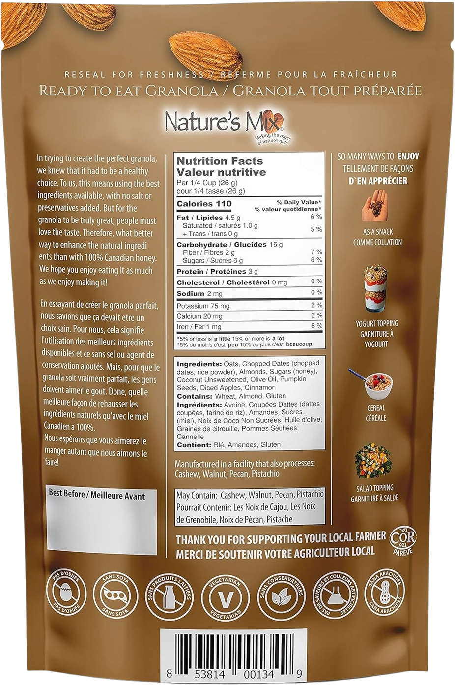 Date Square Granola