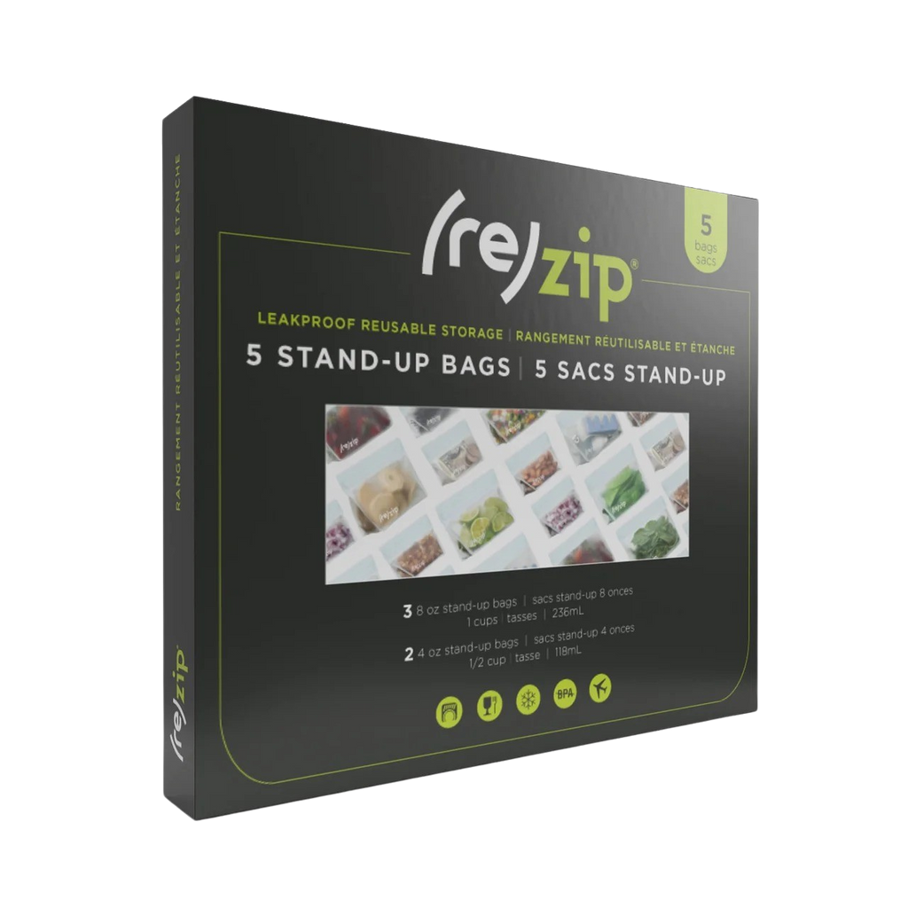 (re)zip 5-piece Stand-Up Starter Kit - Clear – Martie