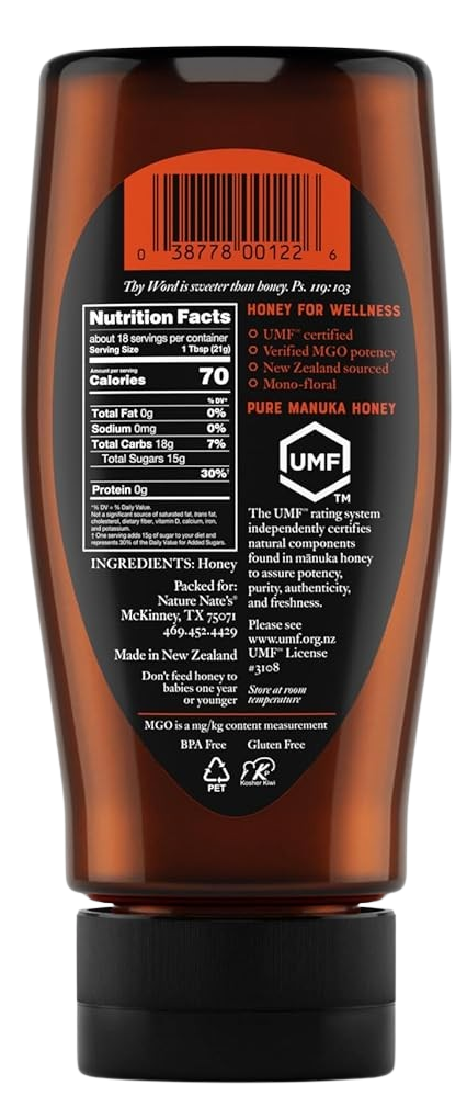 New Zealand Manuka Honey - 263 MGO + UMF 10