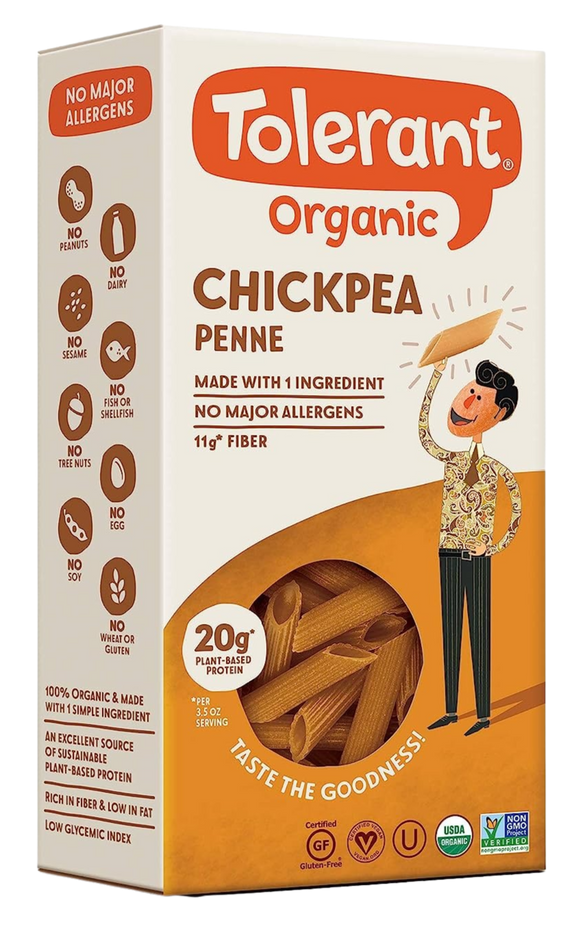 Organic Chickpea Penne Pasta