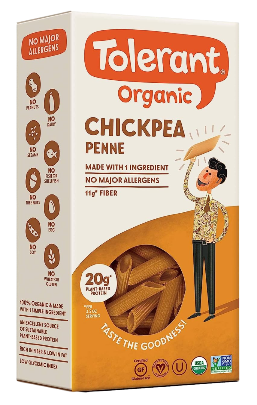 Organic Chickpea Penne Pasta