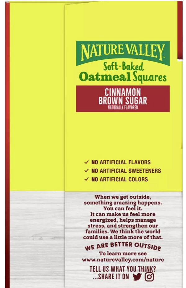 Cinnamon Brown Sugar Soft-baked Oatmeal Squares (6 CT)