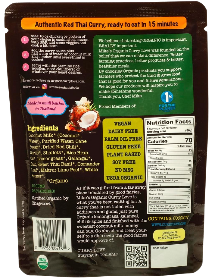 Red Thai Curry Sauce (3CT)