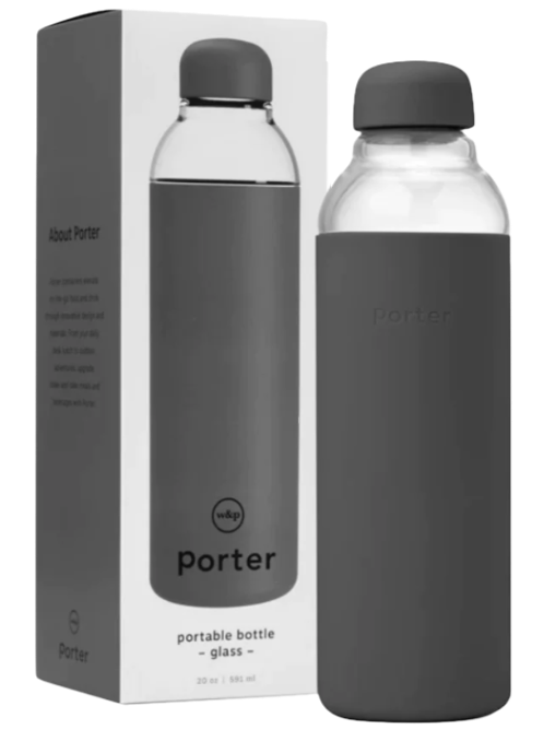 Water Bottle - 20 oz - Charcoal