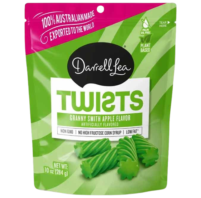 Green Apple Twists Licorice