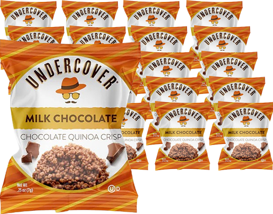 Milk Chocolate Quinoa Crisps (20 pack)