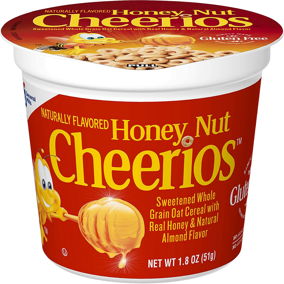 Whole Grain Honey Nut Oat Cereal Cups (4 CT)