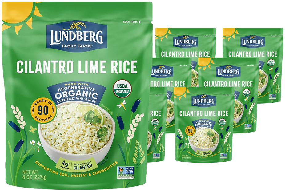 Organic 90-Second Cilantro Lime Rice (6 Pack)