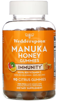 Manuka Honey Immunity Citrus Gummies