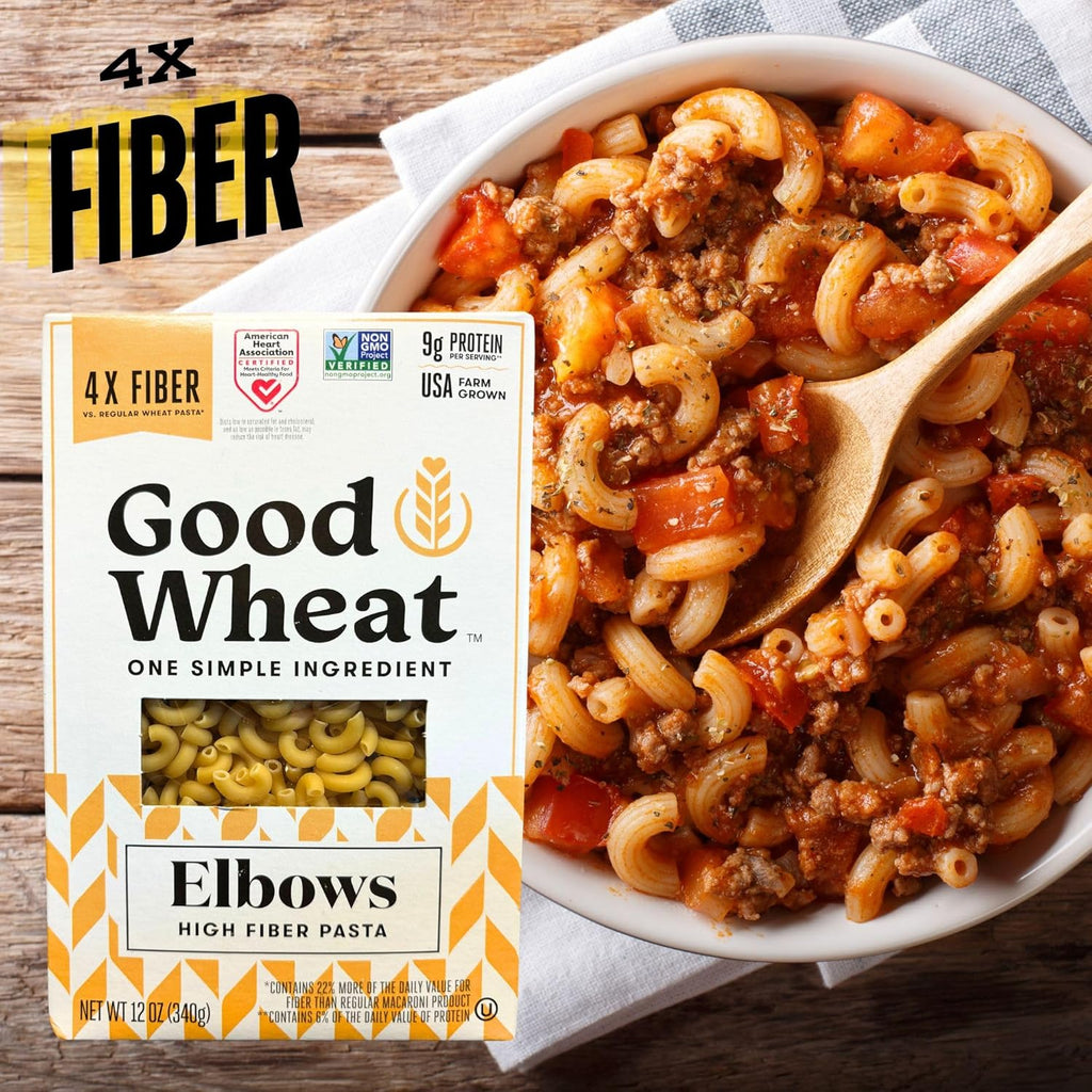 Good Wheat Elbows - High Fiber Pasta – Martie