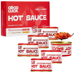 Fresh Pepper Mushroom and Soybean Hot Sauce (6 Pack)