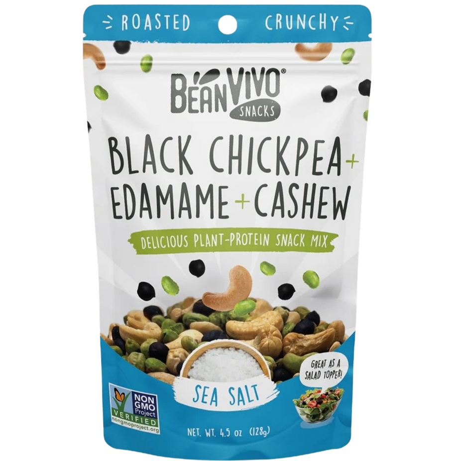 Dried Edamame, Roasted Cashew and Chickpeas - Sea Salt