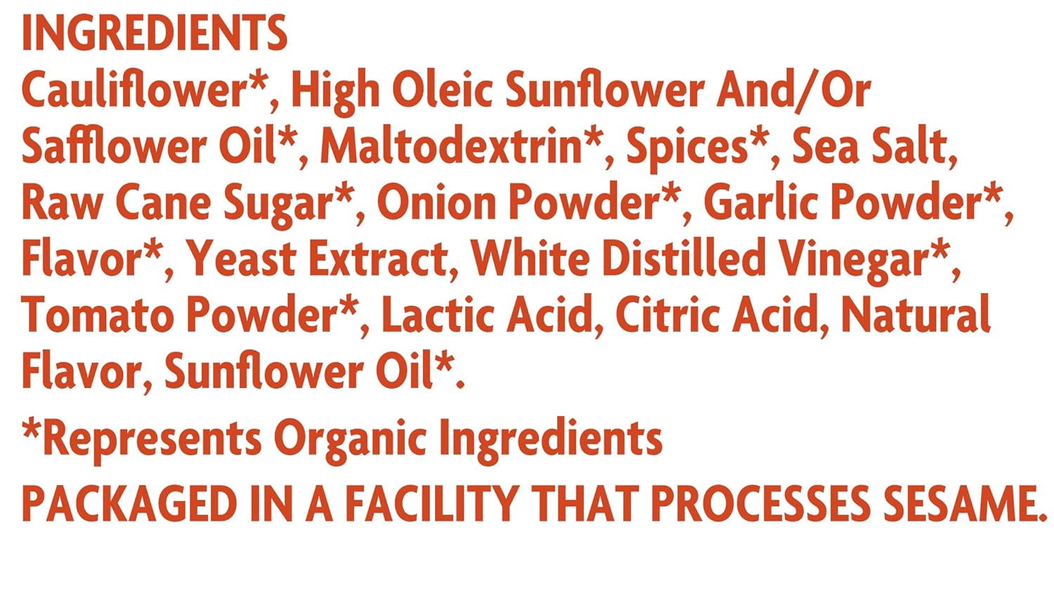 Buffalo Ranch Cauliflower Bites (8 Pack)