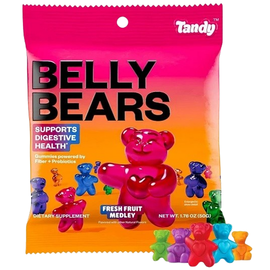 Belly Bears Fresh Fruit Medley Gummies