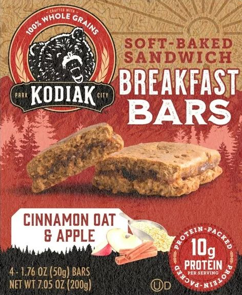 Soft Baked Sandwich Bars - Cinnamon Oat & Apple (4 CT)