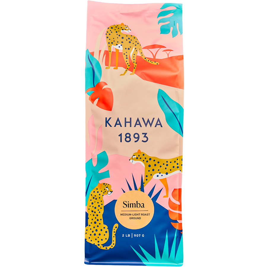 Simba Medium Light Roast Ground Coffee