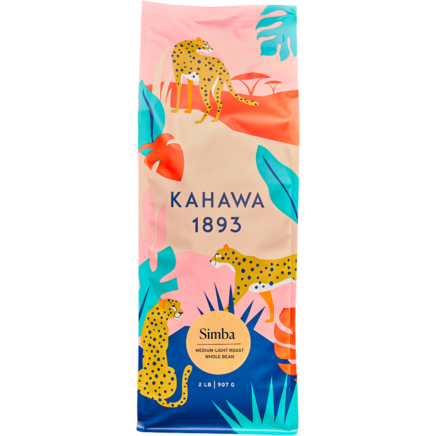 Simba Medium Light Roast Whole Bean Coffee