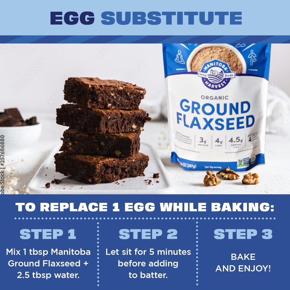 Organic Ground Flaxseed