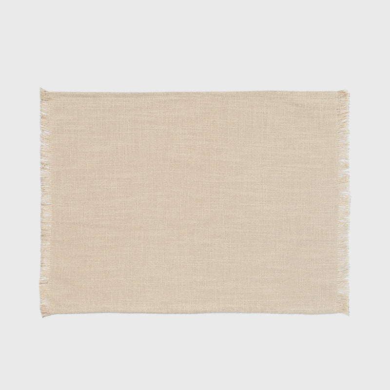 Organic Cotton Place Mats: Khaki (4 Set)