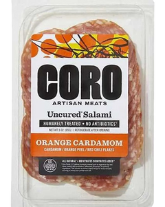 Uncured Orange Cardamom Salami