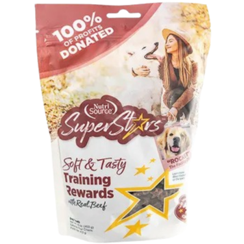 SuperStars Soft & Tasty Training Rewards - Beef Dog Treats