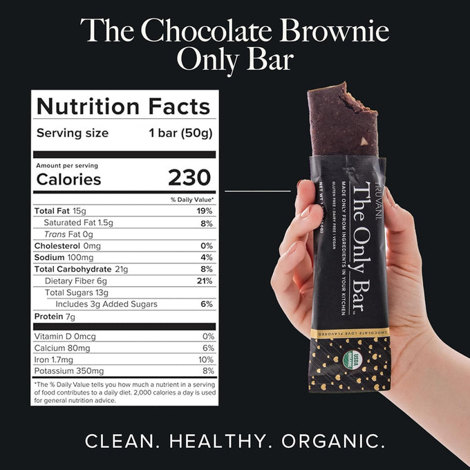 Organic Chocolate Brownie Bar (4 CT)