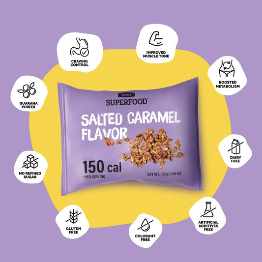 Organic Salted Caramel Flavor Seed Granolas - Brain Boost