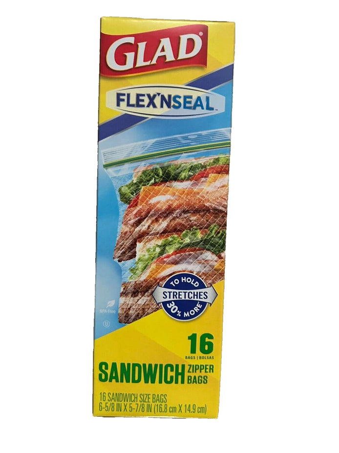 Flex N Seal Sandwich Bags (16 CT)