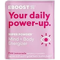 Super Powder Mind + Body Energizer Drink Mix - Pink Lemonade Flavor (20 CT)