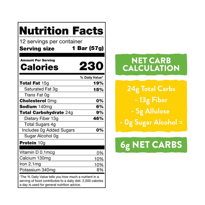 Lemon Bar Nutrition Bar (12 Pack)