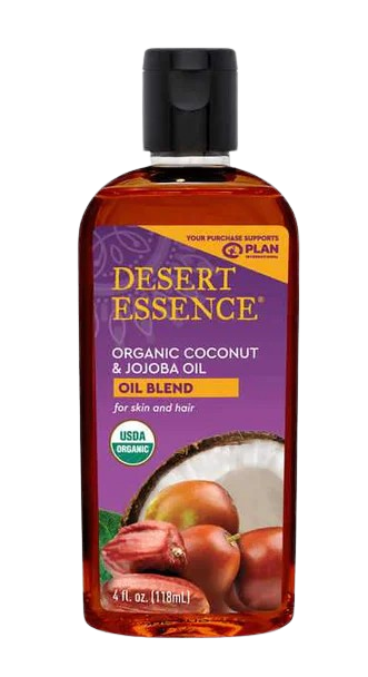 Organic Coconut & Jojoba Oil for Skin and Hair