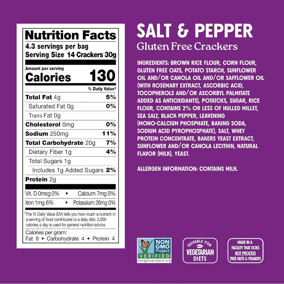 Salt And Pepper Cracker (3CT)