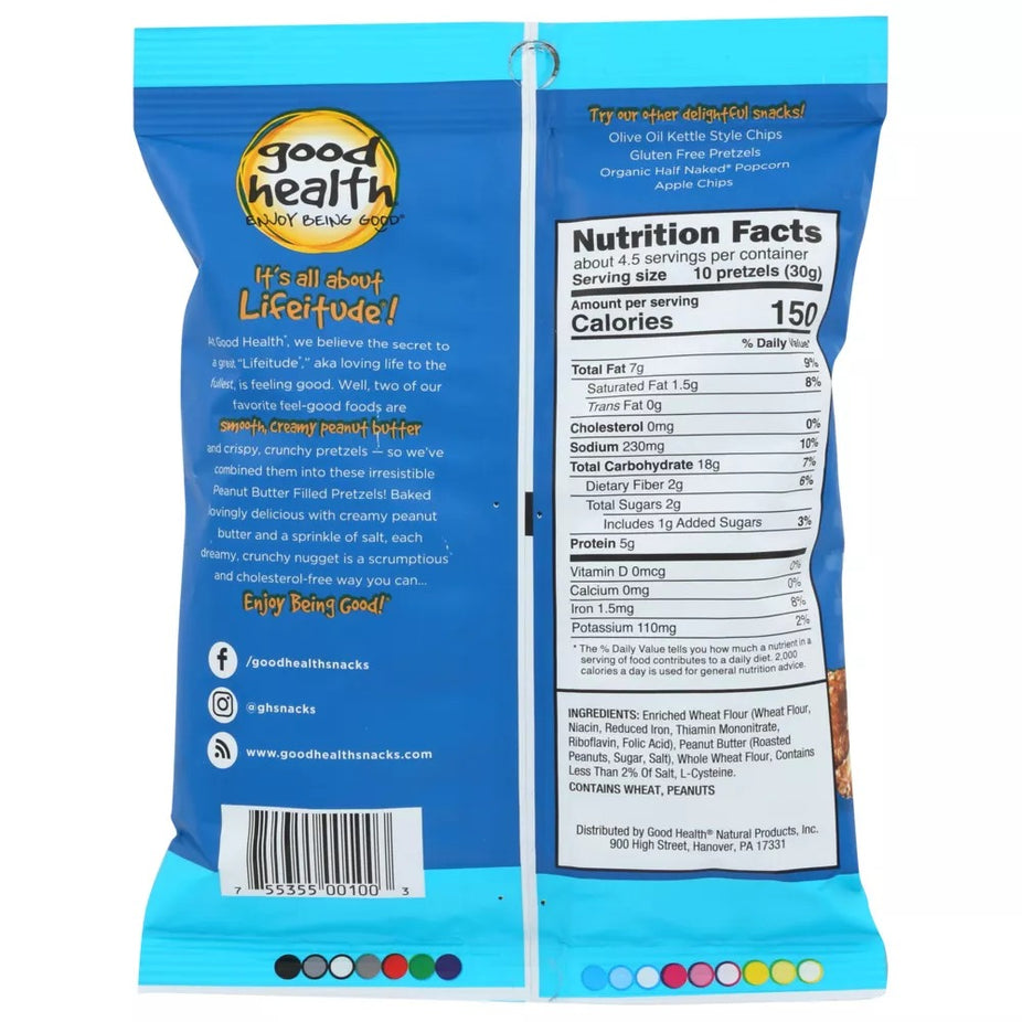 Salted Peanut Butter Pretzels