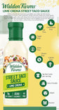 Lime Crema Street Taco Sauce