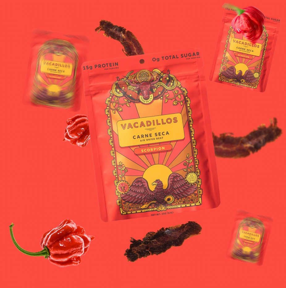 Carne Seca Scorpion Jerky (8 Pack)