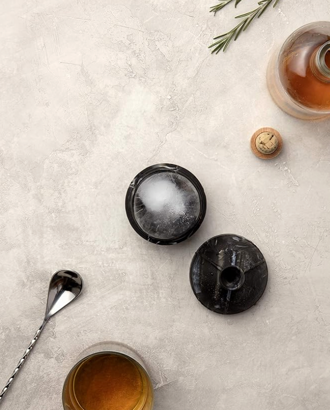 Peak Single Sphere Mold - Charcoal