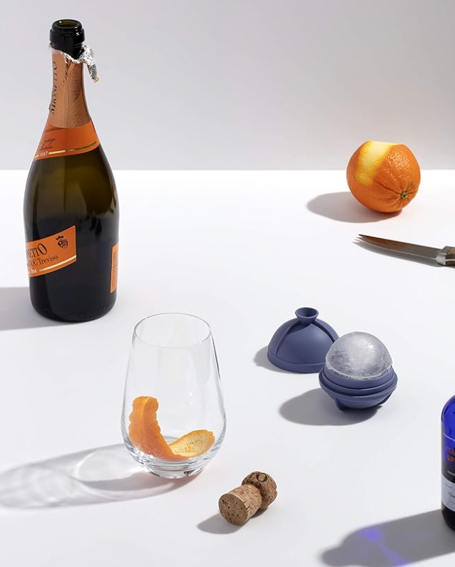 Peak Single Sphere Mold - Charcoal