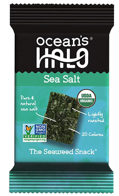 Sea Salt Seaweed Snacks (12 Pack)