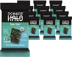 Sea Salt Seaweed Snacks (12 Pack)