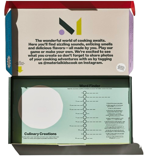 Kids Set - Green Whisk, Pink Spatula