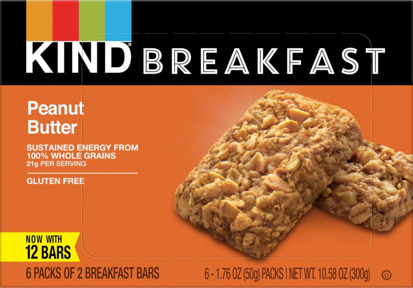 Peanut Butter Breakfast Bars (6 CT)