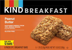 Peanut Butter Breakfast Bars (6 CT)