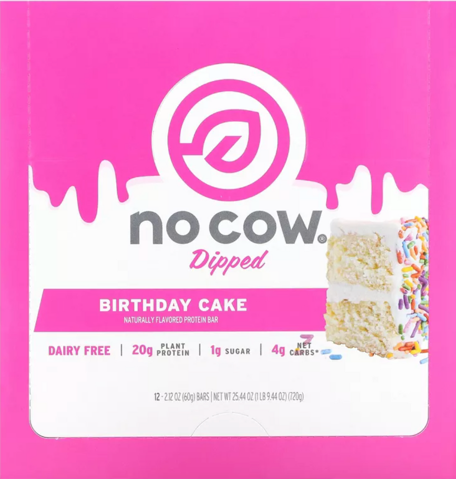 Dipped Birthday Cake Protein Bar (12 CT)