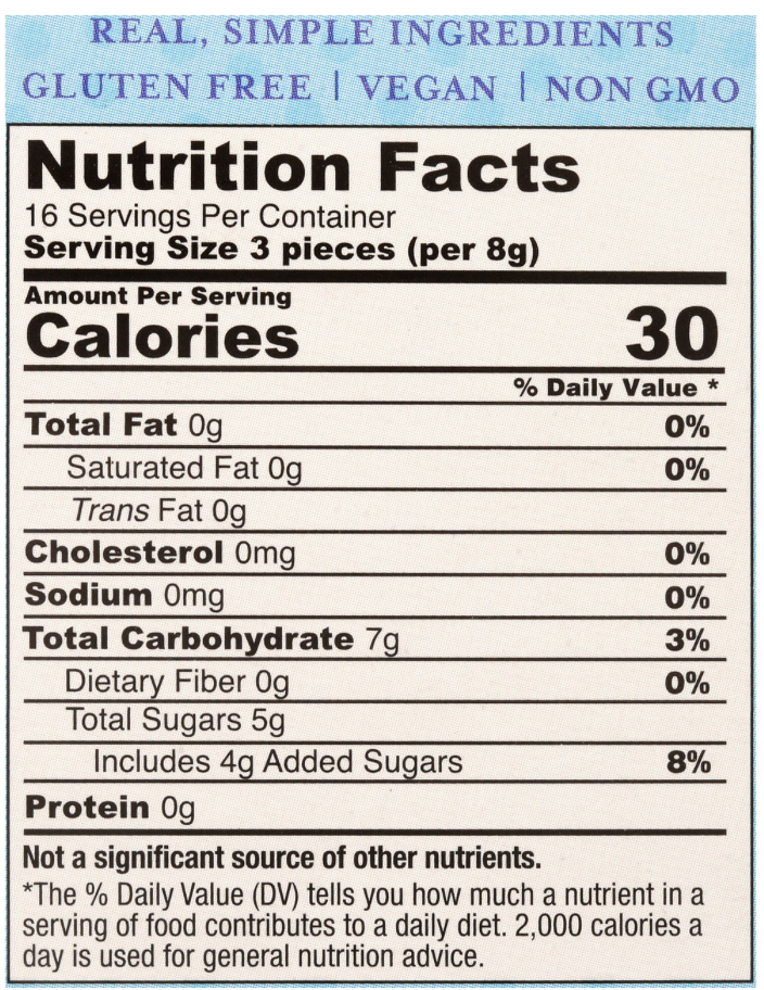 The Ginger People Gin Gins Super Strength Ginger Candy Martie