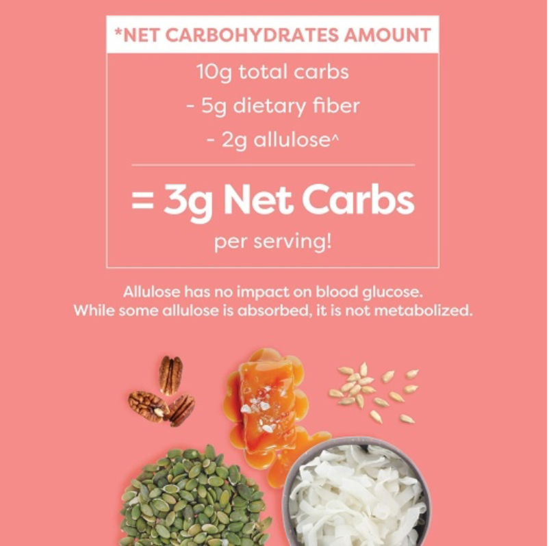 Keto Salted Caramel Granola